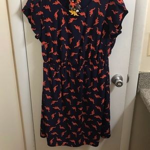 ModCloth Dino-mite Dress! Can not beat this print!